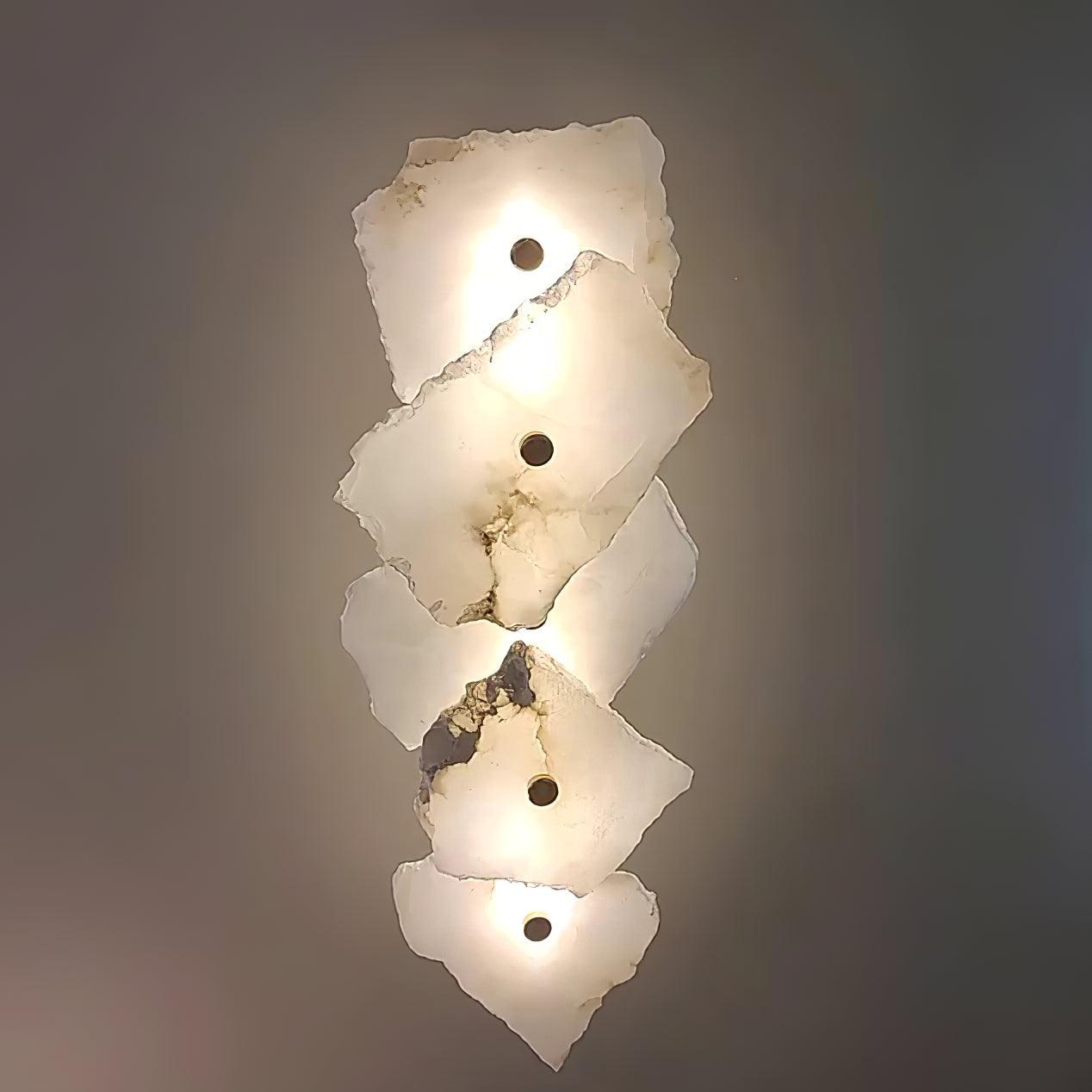 Alabaster Wall Lamp Sconce For Cozy Ambient Lighting NALANI