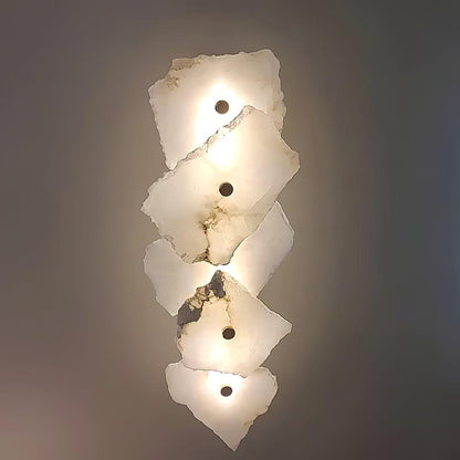 Alabaster Wall Lamp Sconce For Cozy Ambient Lighting NALANI