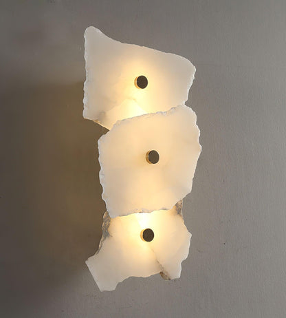 Alabaster Wall Lamp Sconce For Cozy Ambient Lighting NALANI