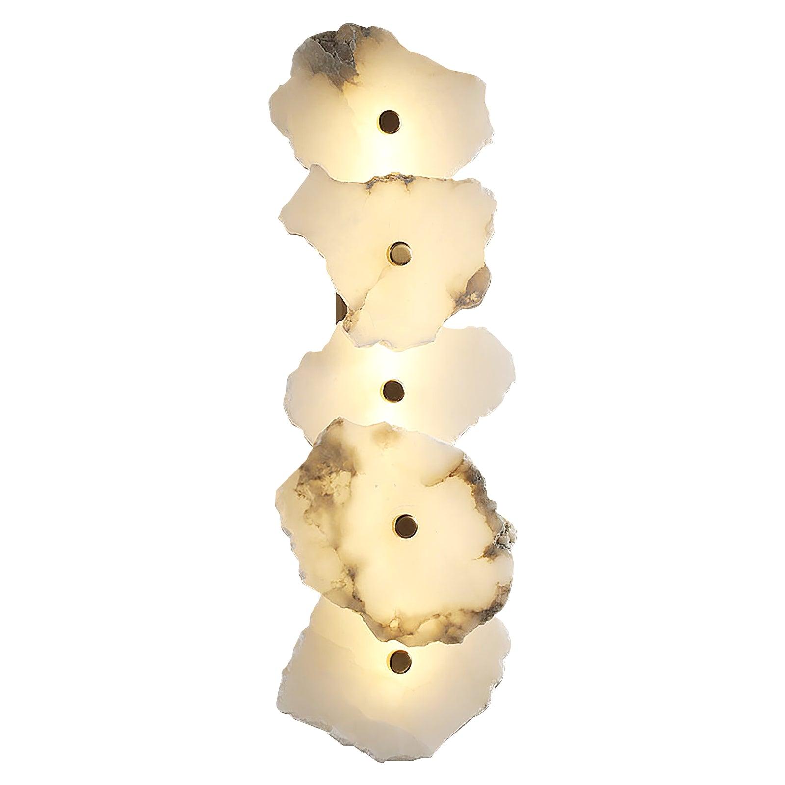 Alabaster Wall Lamp Sconce For Cozy Ambient Lighting NALANI
