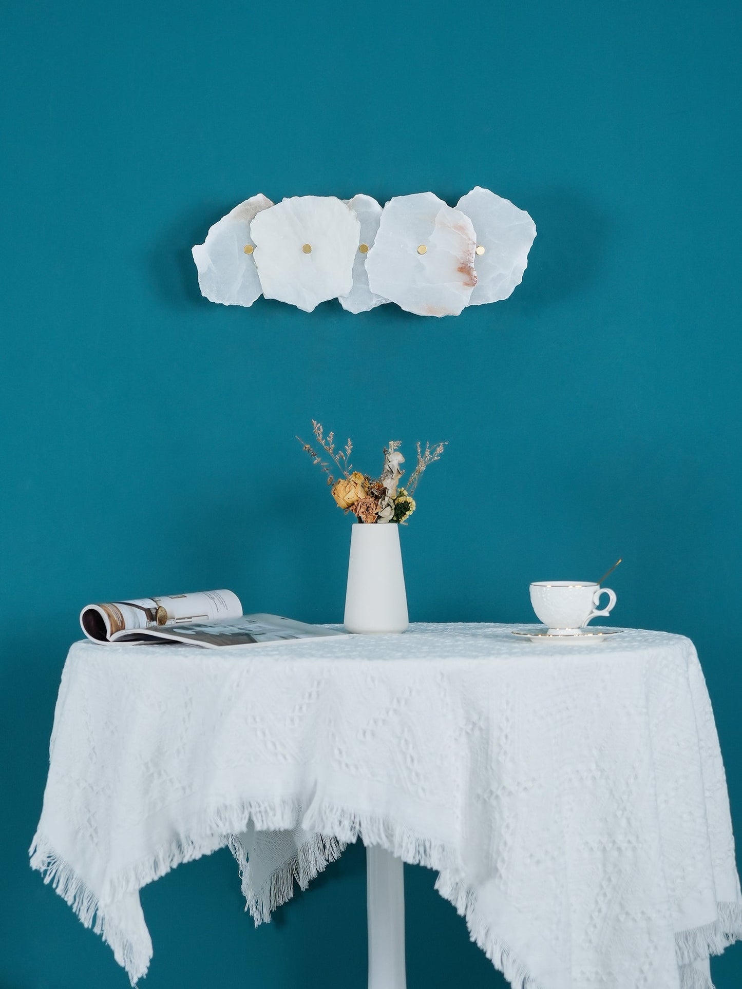 Alabaster Wall Lamp Sconce For Cozy Ambient Lighting NALANI