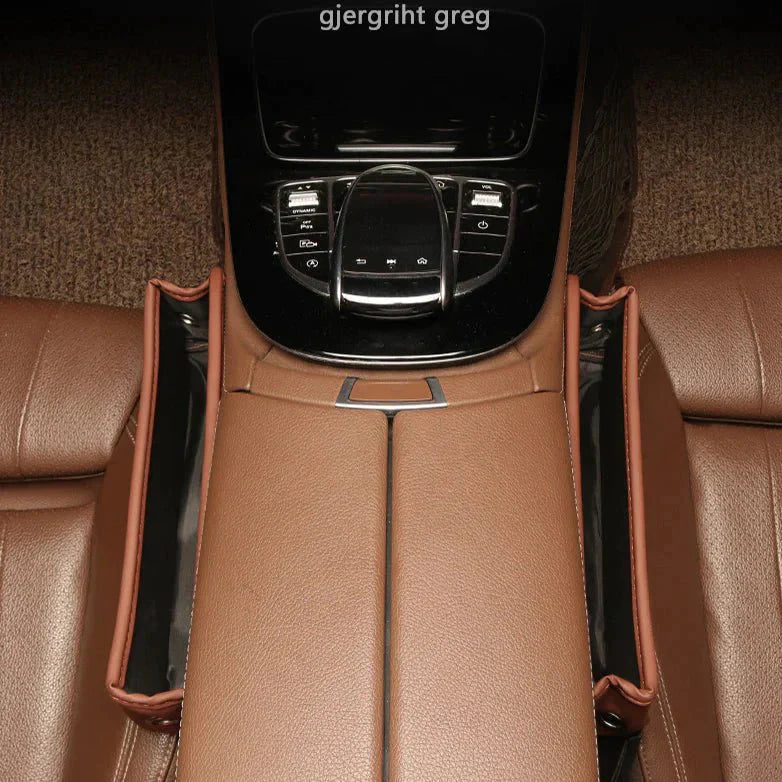 Premium Leather Car Storage Box For Interior Organization-Home Decor-NaLani
