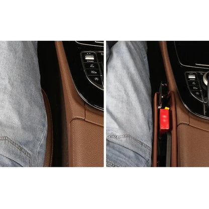 Premium Leather Car Storage Box For Interior Organization-Home Decor-NaLani