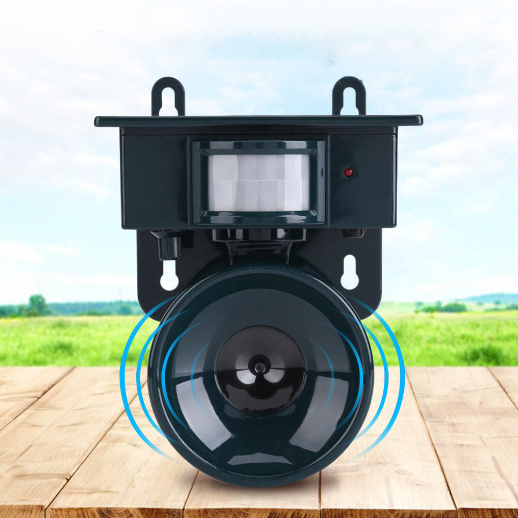 Motion Sensor Bird Deterrent for Crows Pigeons Sound Scarer NALANI