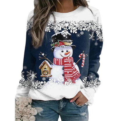 Cozy Winter Womens Christmas Sweater With Trendy Design-Blazers & Vesten-Calora-NaLani
