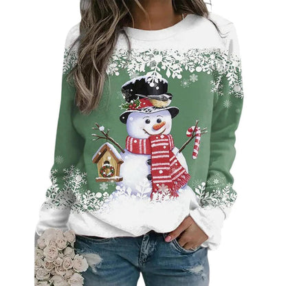 Cozy Winter Womens Christmas Sweater With Trendy Design-Blazers & Vesten-Calora-NaLani