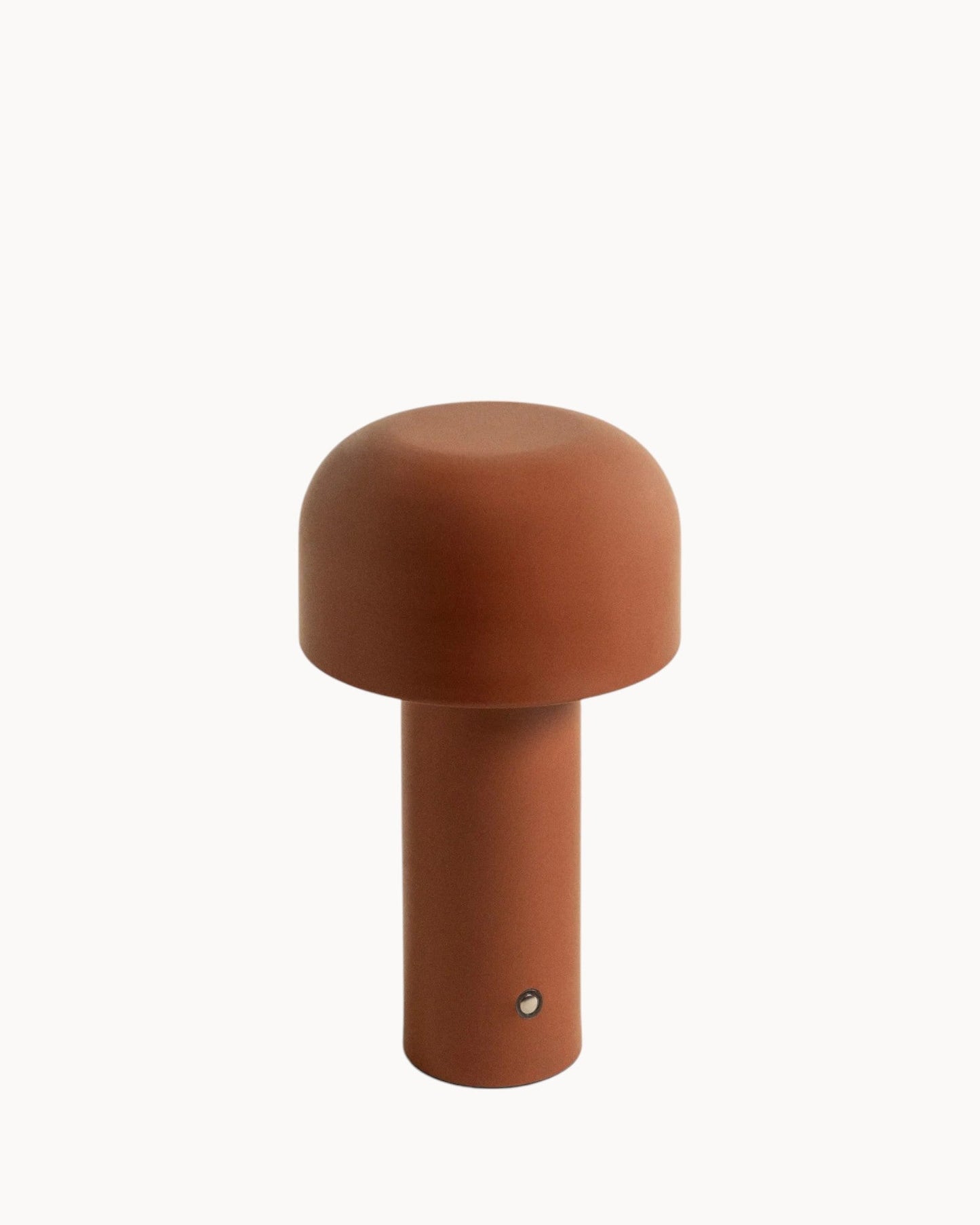 Eclipto | Cordless LED table lamp - Modern design 21 cm terracotta NALANI