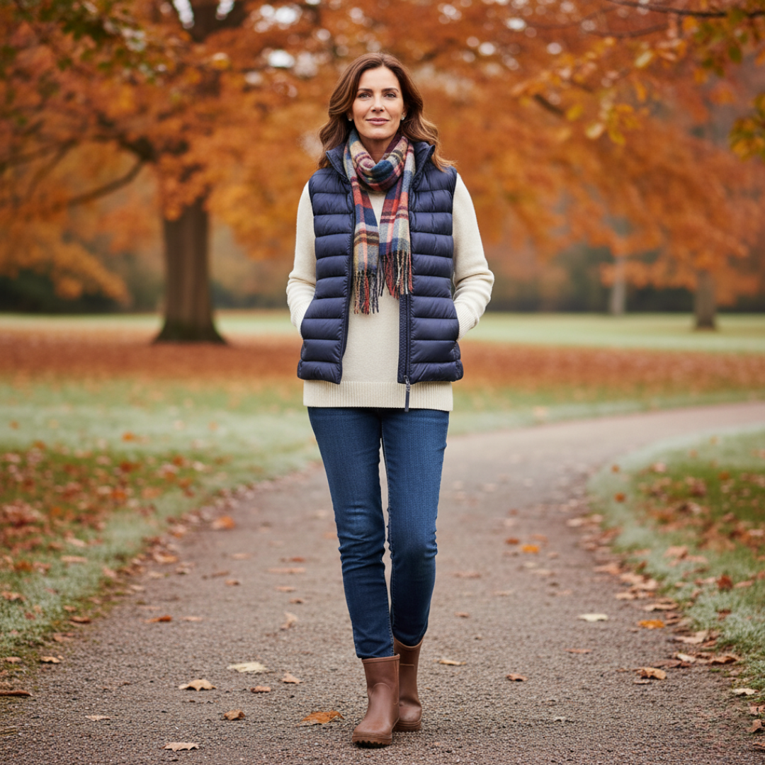 Womens Puffer Vest Lightweight Quilted Insulation Sleeveless