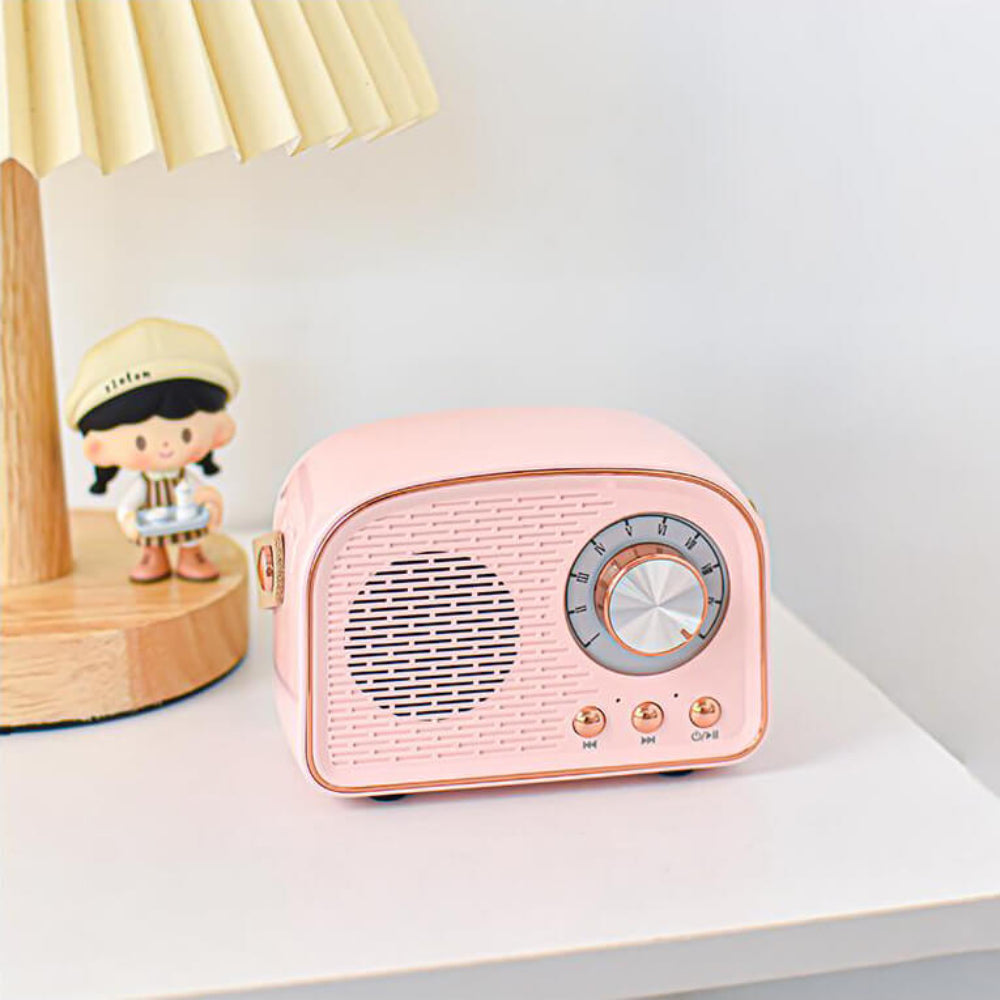 RetroTune - Vintage Bluetooth Radio Lautsprecher NALANI