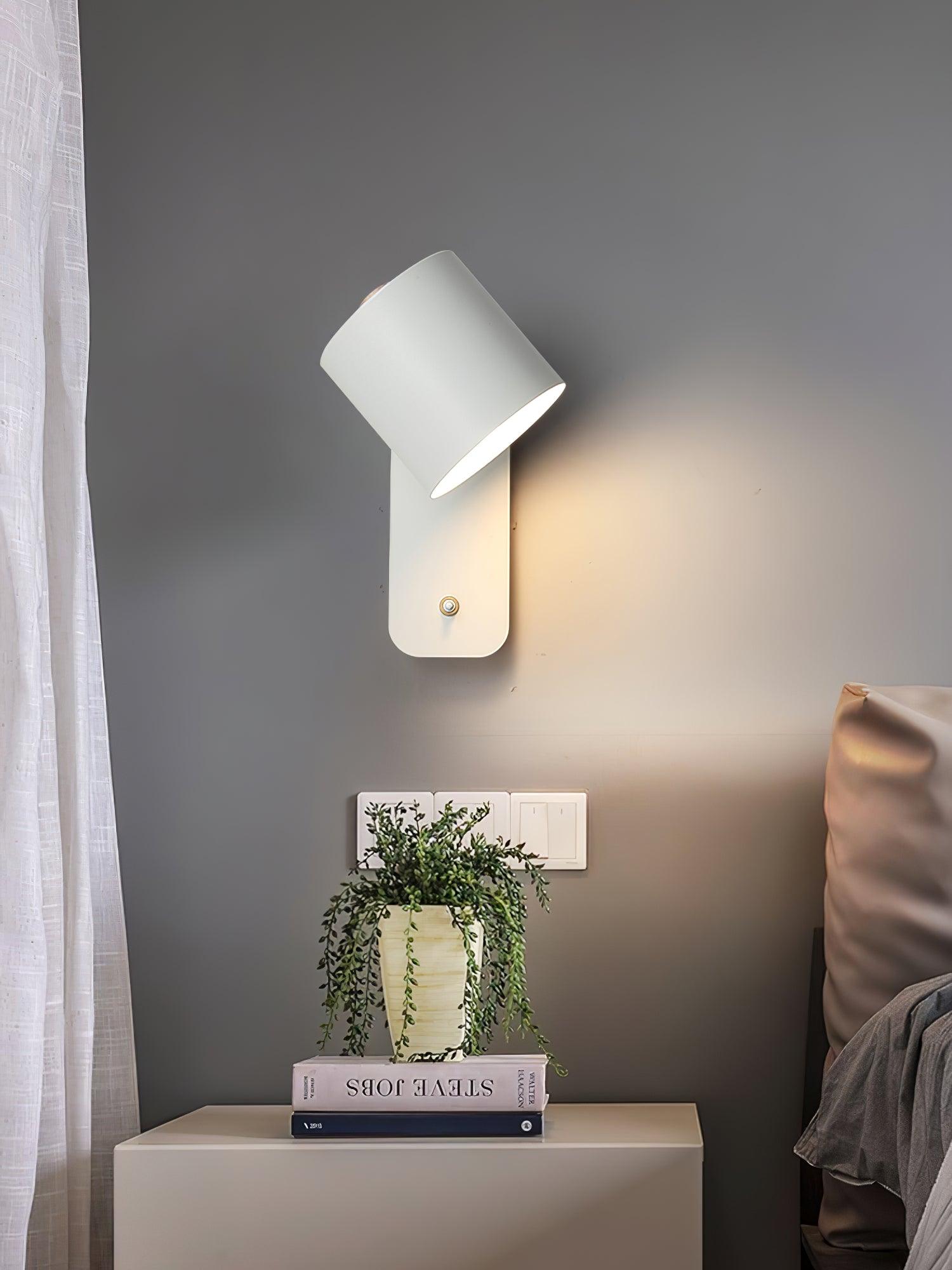 Rotatable Cylinder Wall Lamp With 350 Degree Adjustment NALANI