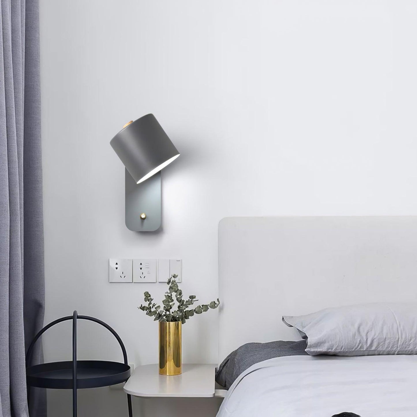 Rotatable Cylinder Wall Lamp With 350 Degree Adjustment NALANI