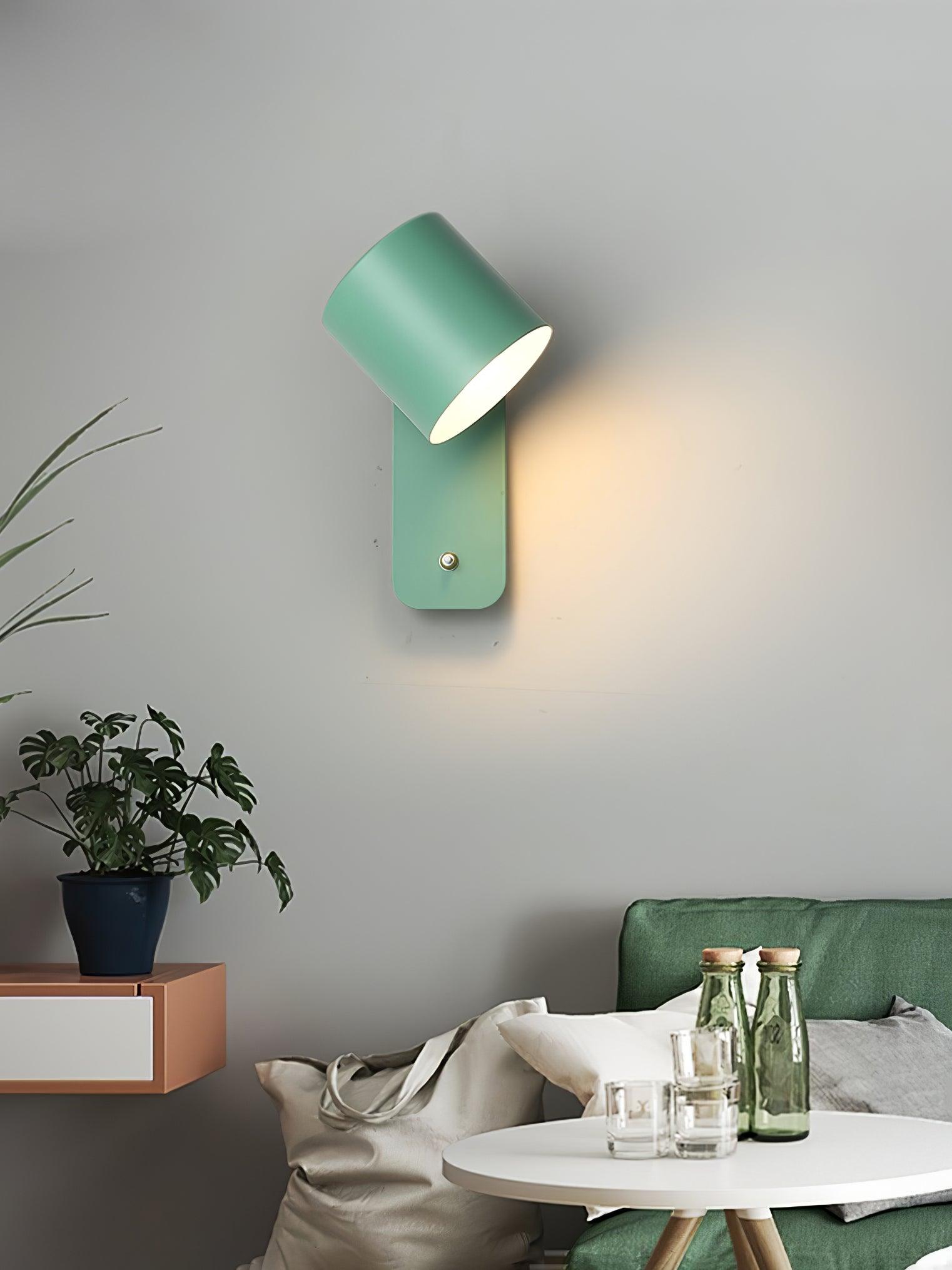 Rotatable Cylinder Wall Lamp With 350 Degree Adjustment NALANI