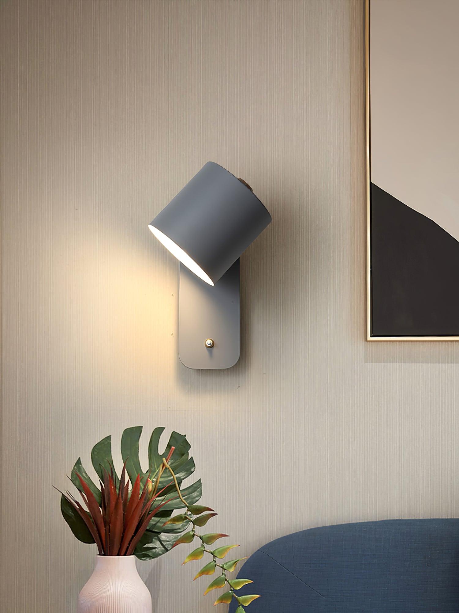 Rotatable Cylinder Wall Lamp With 350 Degree Adjustment NALANI