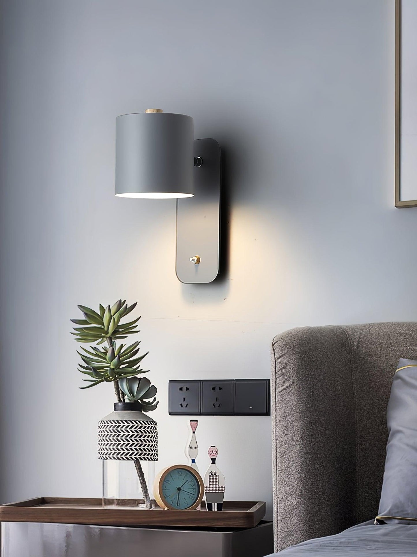 Rotatable Cylinder Wall Lamp With 350 Degree Adjustment NALANI
