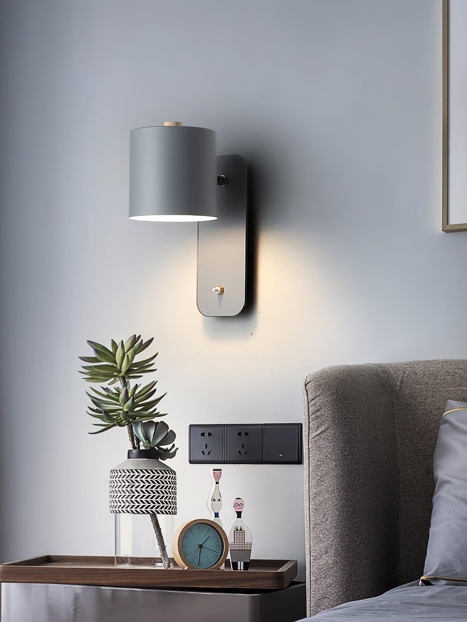 Rotatable Cylinder Wall Lamp With 350 Degree Adjustment NALANI