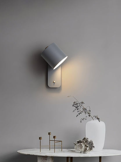 Rotatable Cylinder Wall Lamp With 350 Degree Adjustment NALANI