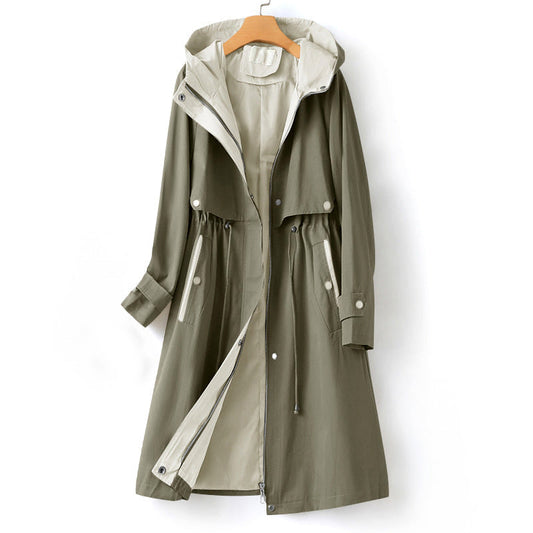 Fedar | Tailored windbreaker Trench Coat Female