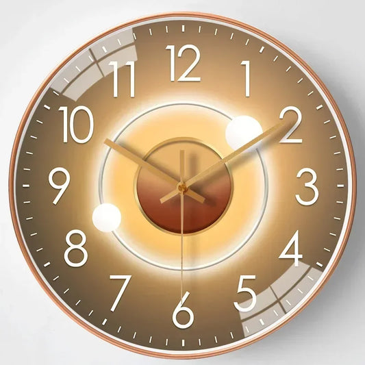 SilentTime Classic Style Digital Wall Clock for Home Décor A NALANI