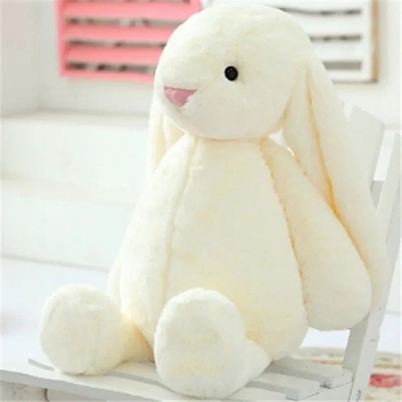 Soft Plush Bunny Toy For Kids Cute Cuddly Rabbit Friend White NALANI