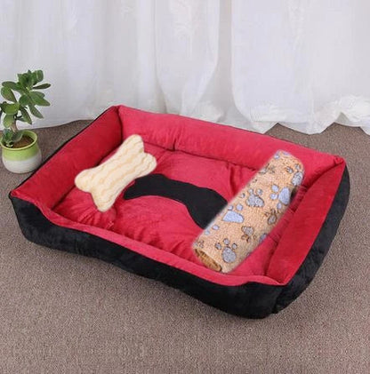 Colorful Comfortable Dog Bed For Pets Cozy Resting Spot NALANI