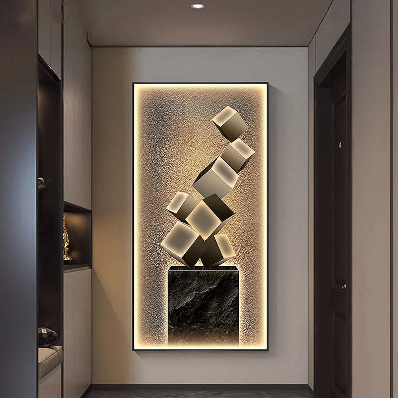 Modern Artistic Adjustable LED Wall Lamp for Home Decoration Warm light Type B NaLani