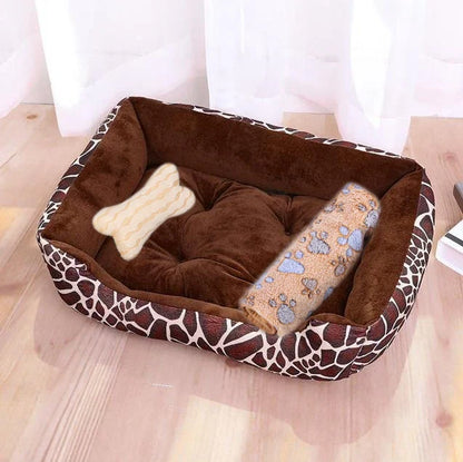 Colorful Comfortable Dog Bed For Pets Cozy Resting Spot NALANI
