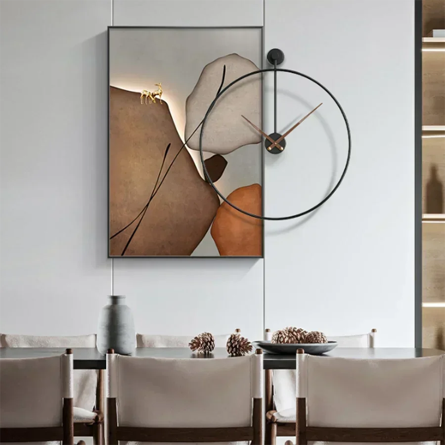 Modern Design Creative Wall Clock for Elegant Home Decor NALANI