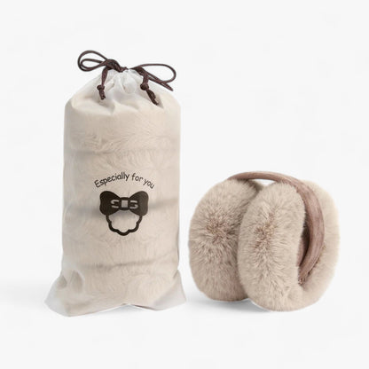 Faux Fur Ear Warmers For Winter Luxury And Cozy Comfort NALANI