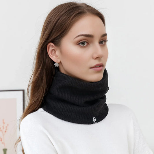 Soft Warm Velour Winter Neck Warmer Scarf For Men Women NALANI