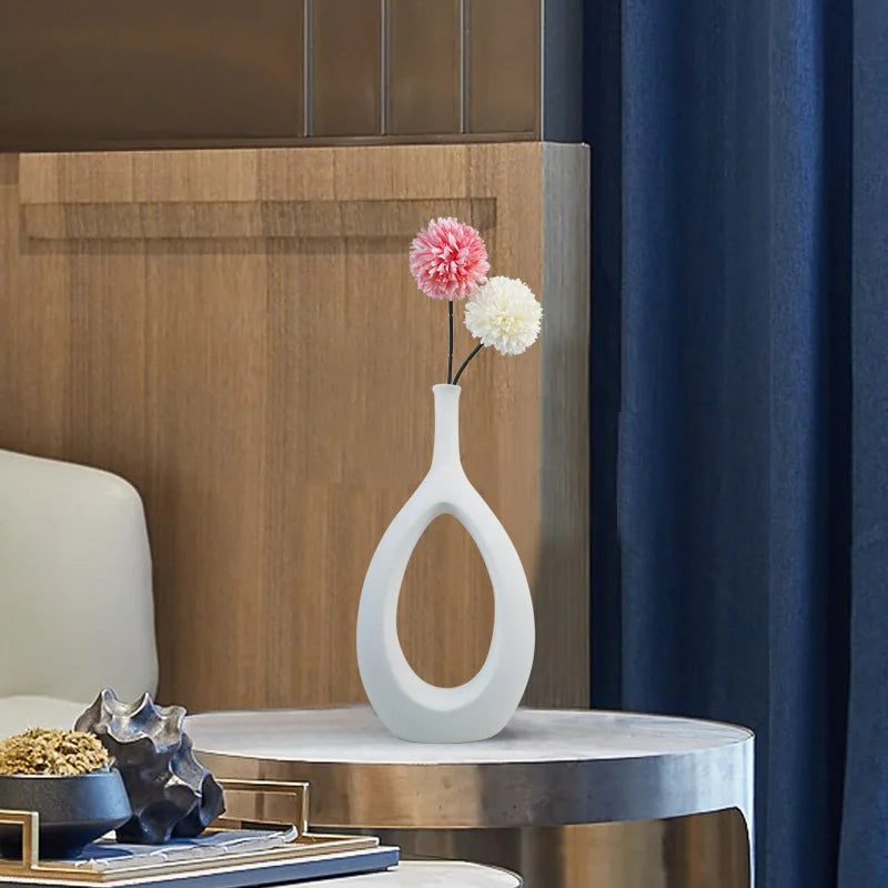 Modern Hollow Flower Vase for Elegant Home Decor NaLani