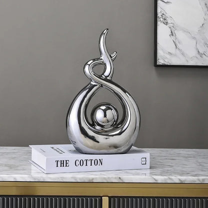 Modern Ceramic Sculpture for Stylish Home Decor and Aesthetic Appeal NaLani