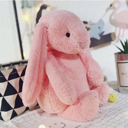Soft Plush Bunny Toy For Kids Cute Cuddly Rabbit Friend Pink NALANI