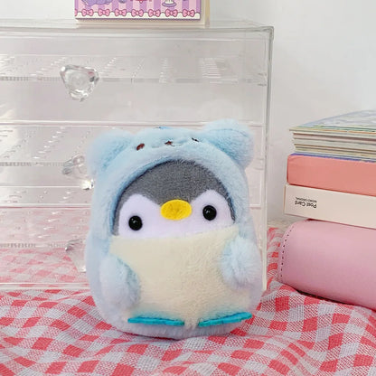 Soft Penguin Plush Keychain Cute Animal Accessory Charm Blue NALANI