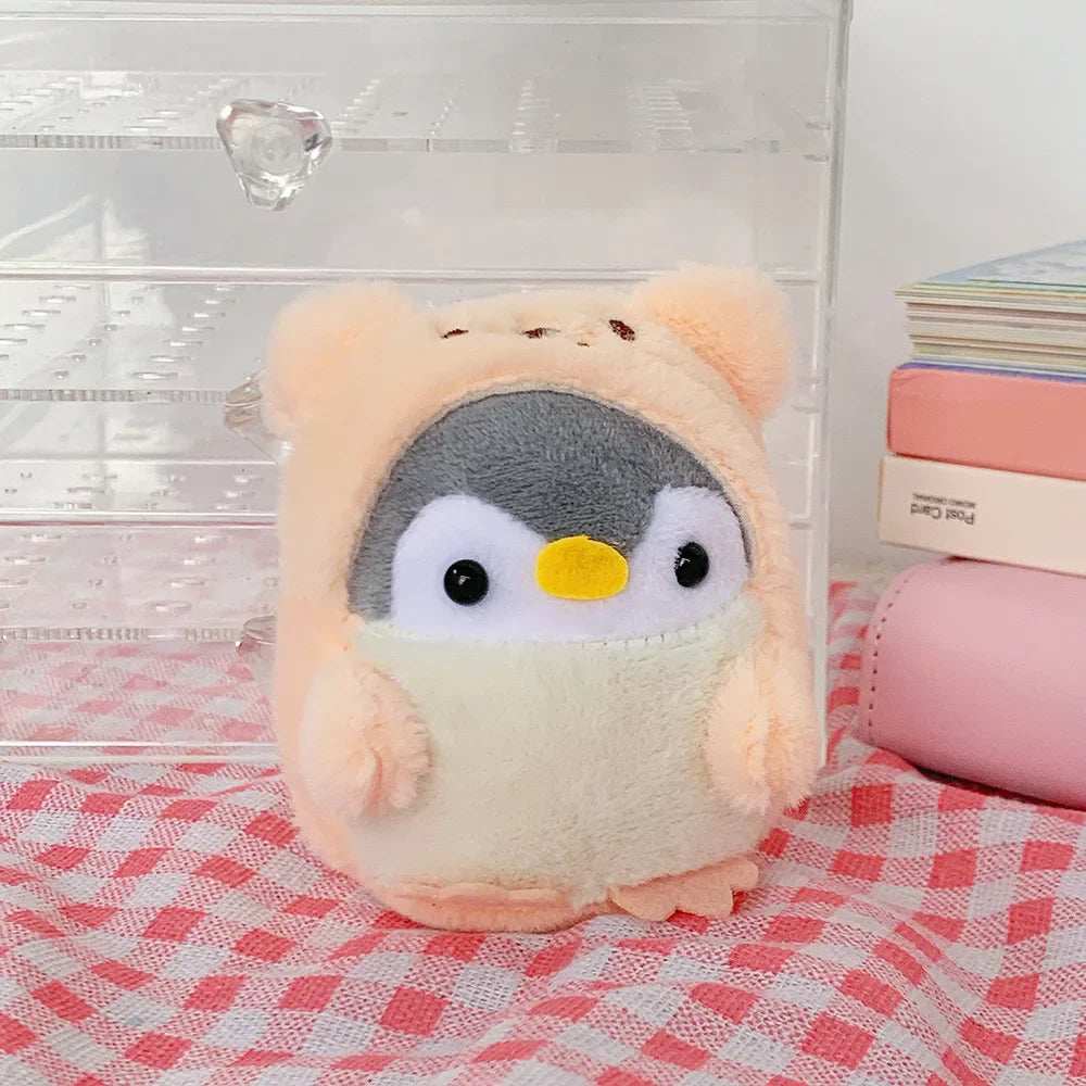 Soft Penguin Plush Keychain Cute Animal Accessory Charm Pink NALANI