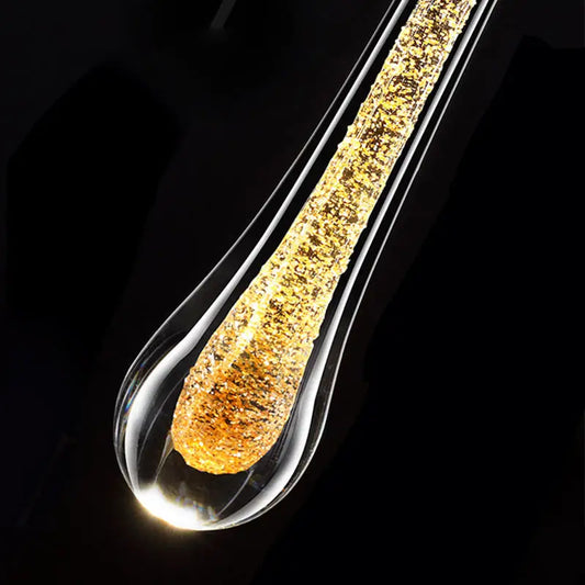 Elegant Crystal Drops LED Wall Lamp for Timeless Home Decor NALANI