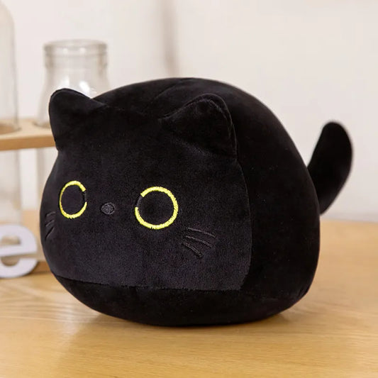 Adorable Black Cat Plush Keychain For Girls Toy Gift NALANI