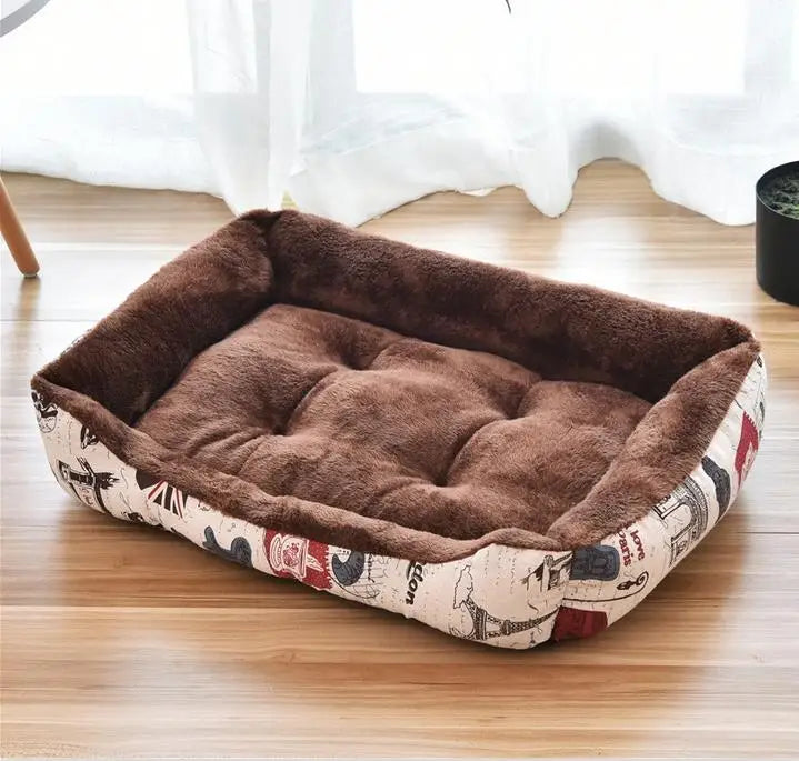 Colorful Comfortable Dog Bed For Pets Cozy Resting Spot NALANI