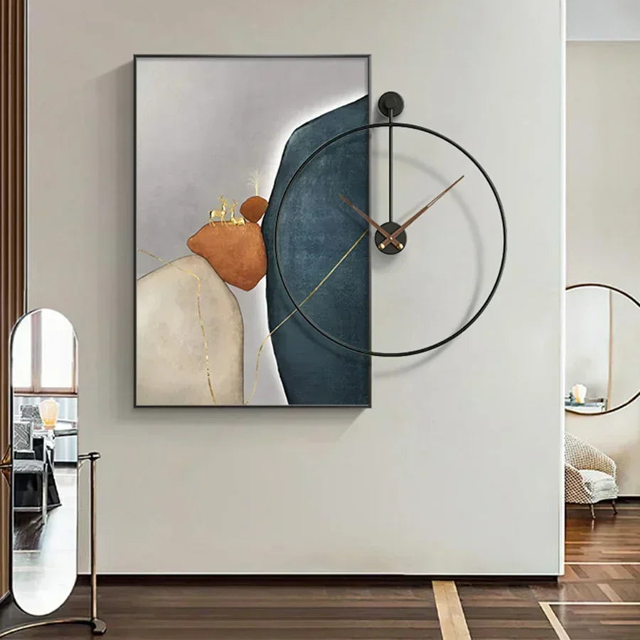 Modern Design Creative Wall Clock for Elegant Home Decor NALANI