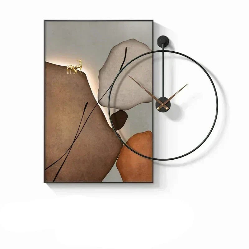 Modern Design Creative Wall Clock for Elegant Home Decor NALANI