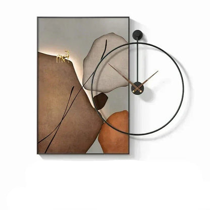 Modern Design Creative Wall Clock for Elegant Home Decor NALANI