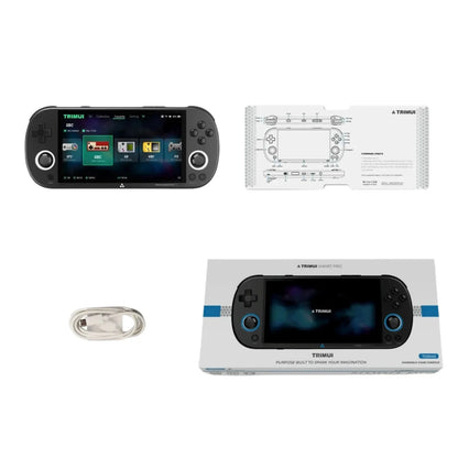 Portable Retro Game Console With HD Screen Built In Black NALANI