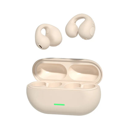 Wireless Bluetooth Earbuds for Sports and HD Calls Beige NALANI