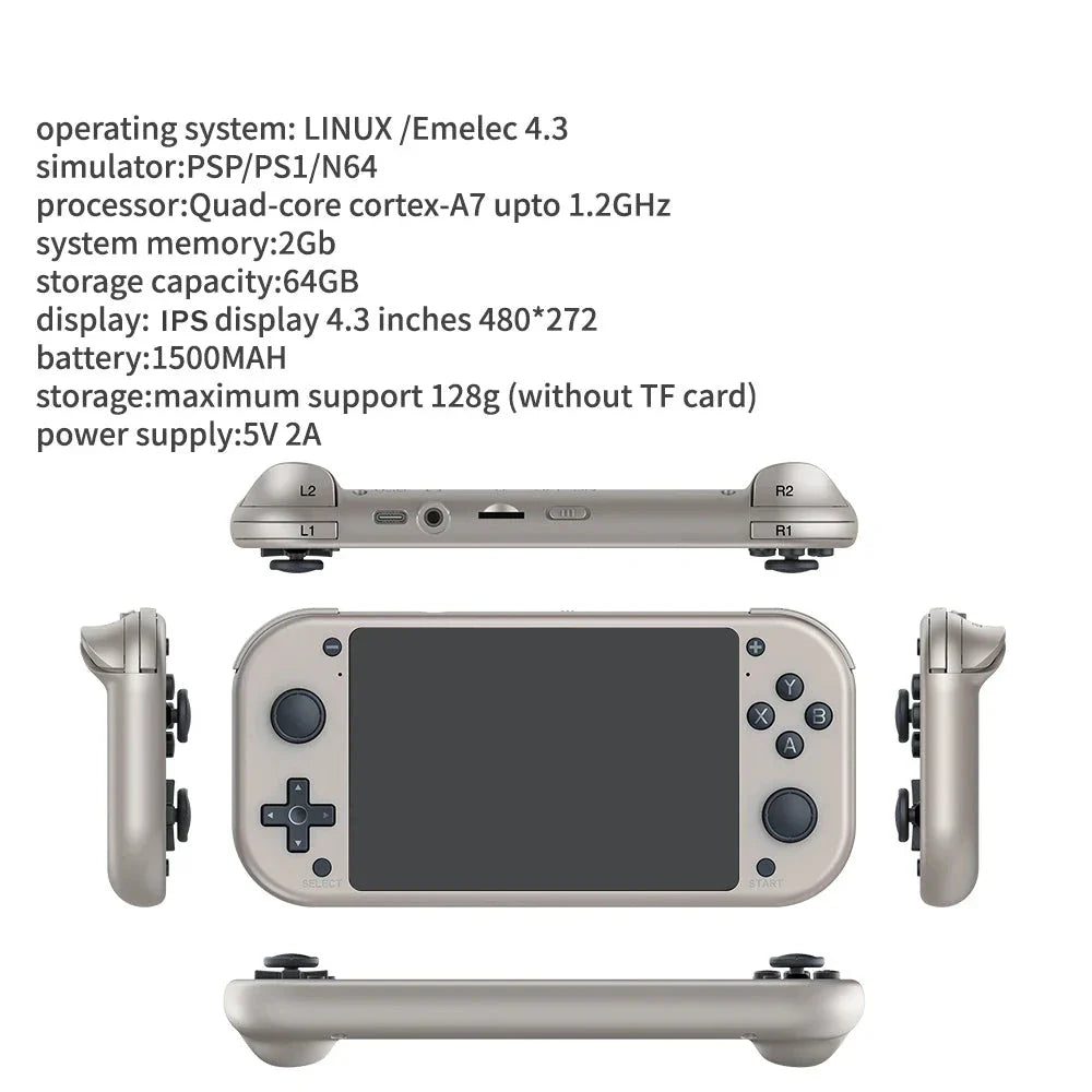 Retro Handheld Console With Open Source Linux System NALANI