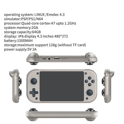Retro Handheld Console With Open Source Linux System NALANI