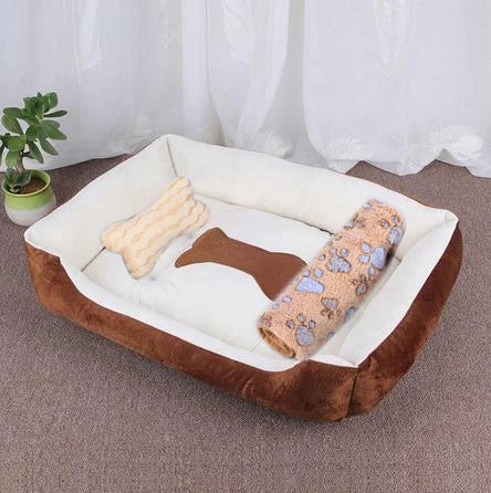 Colorful Comfortable Dog Bed For Pets Cozy Resting Spot NALANI