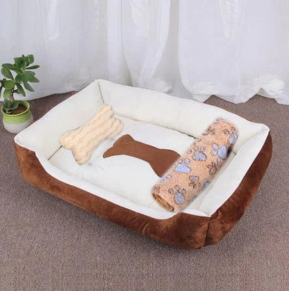 Colorful Comfortable Dog Bed For Pets Cozy Resting Spot NALANI
