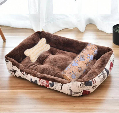 Colorful Comfortable Dog Bed For Pets Cozy Resting Spot NALANI