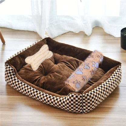 Colorful Comfortable Dog Bed For Pets Cozy Resting Spot NALANI