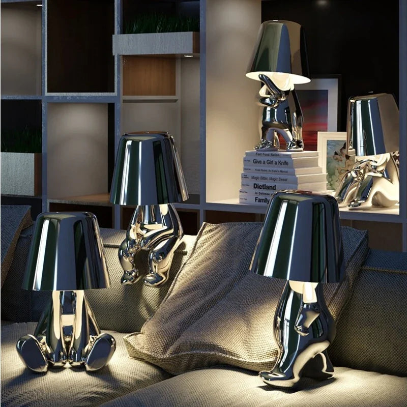 Unique Thinker Lamp Decor for Stylish Home Accent or Gift NaLani