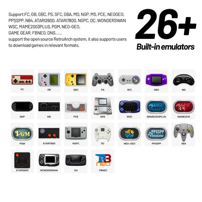 Portable Retro Game Console With HD Screen Built In NALANI